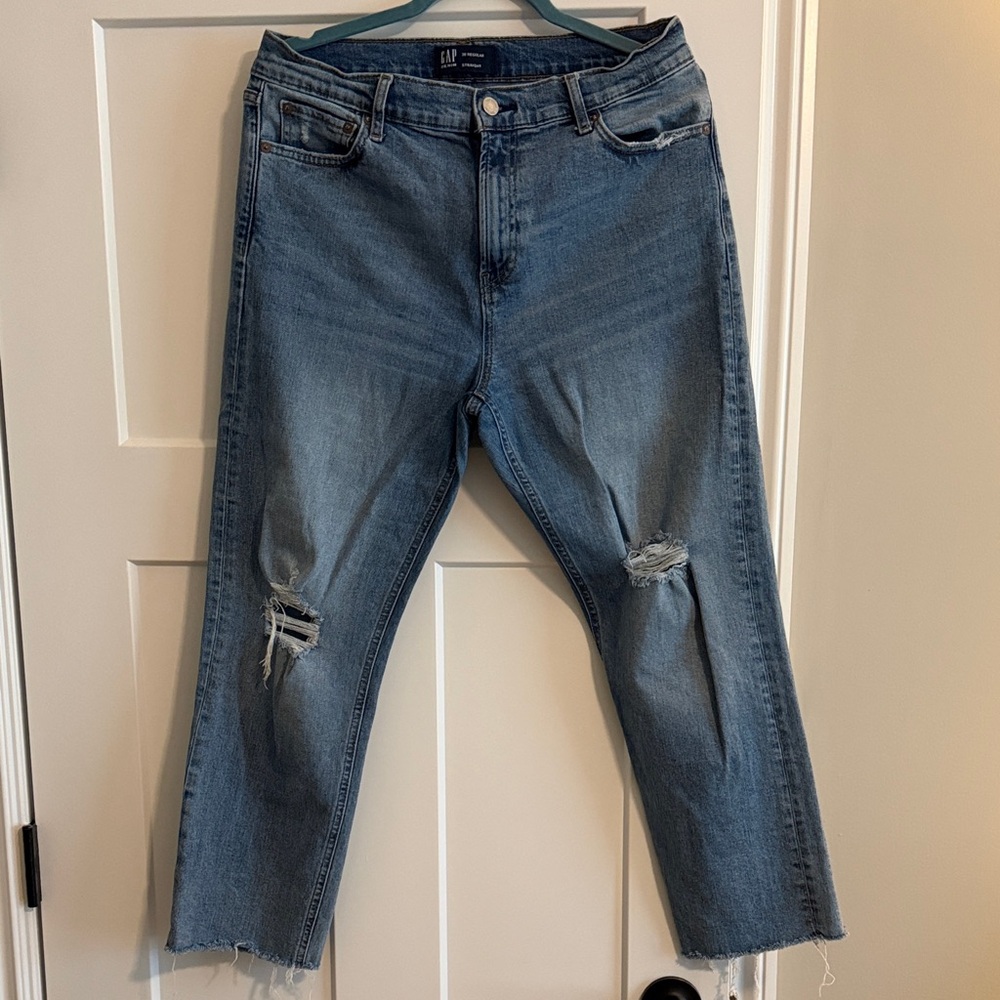 GAP Women's Denim Straight Leg Jeans